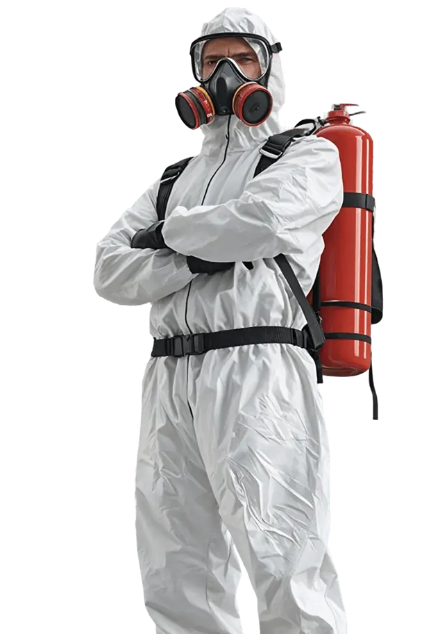 Professional Pest Control technician treating a Mumbai home